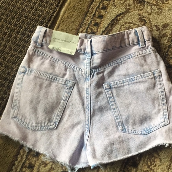 Topshop Authentic Mom High Waisted Shorts (new) - Picture 2 of 2